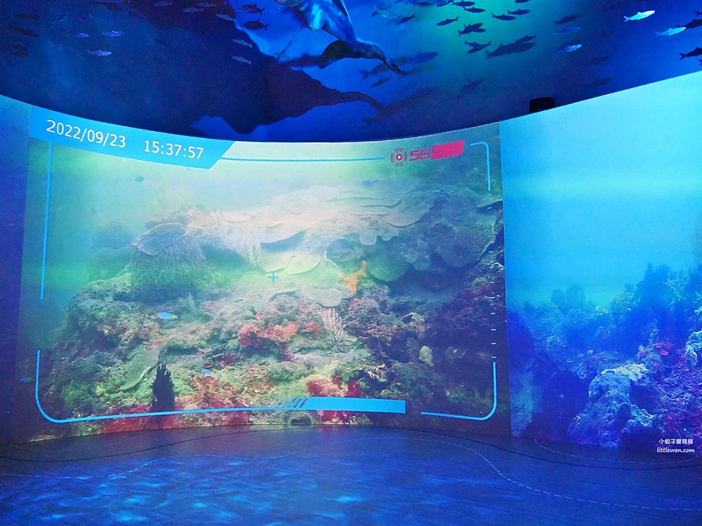 基隆親子景點「潮境智能海洋館i OCEAN」水族館&景觀咖啡廳，必拍潮境公園飛天掃帚