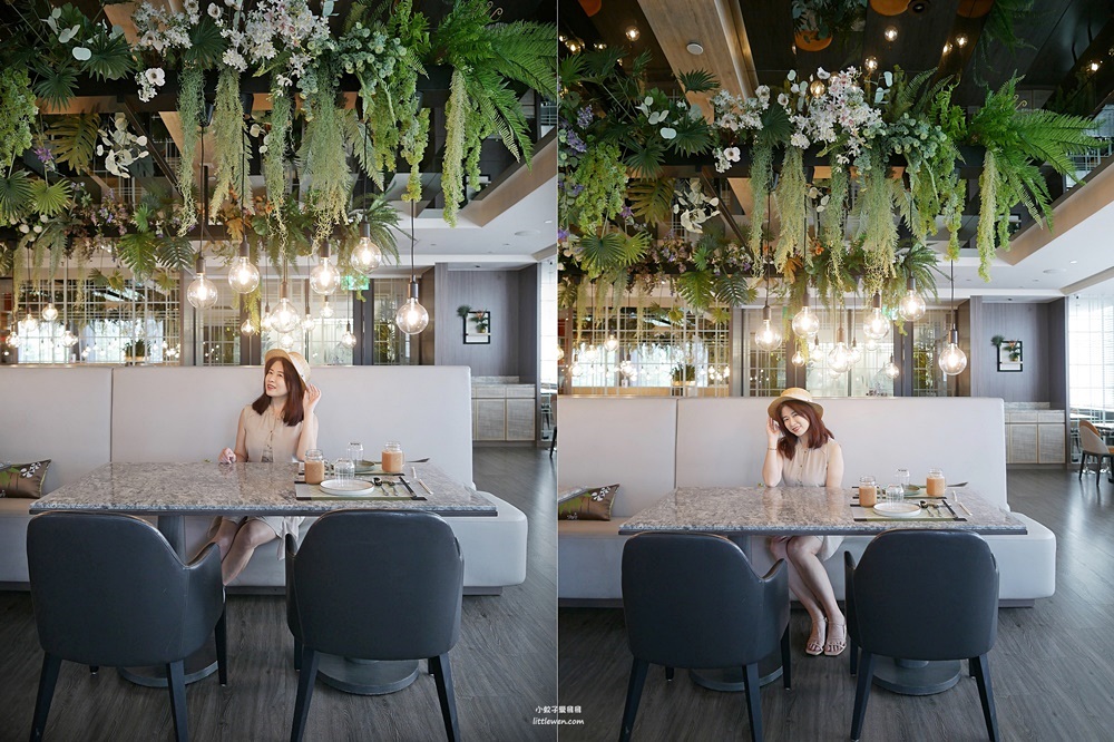 板橋凱撒Lotus蓮花泰式餐廳，清新優美花園泰式餐酒