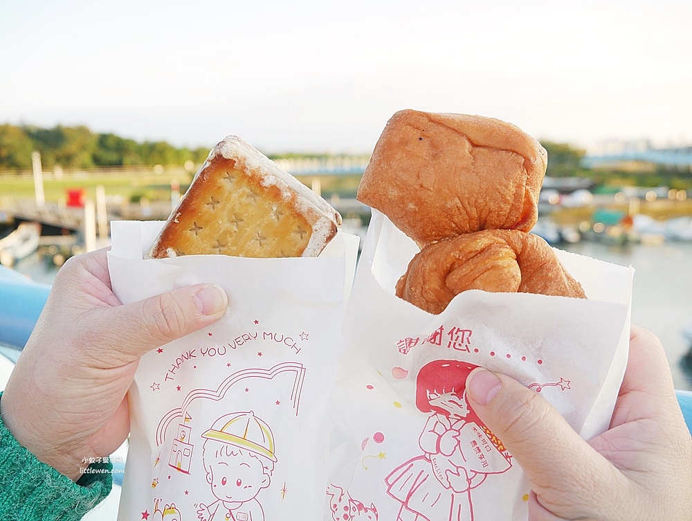 阿對雙胞胎｜北投關渡宮排隊古早味芋頭餅雙胞胎 @小蚊子愛飛飛