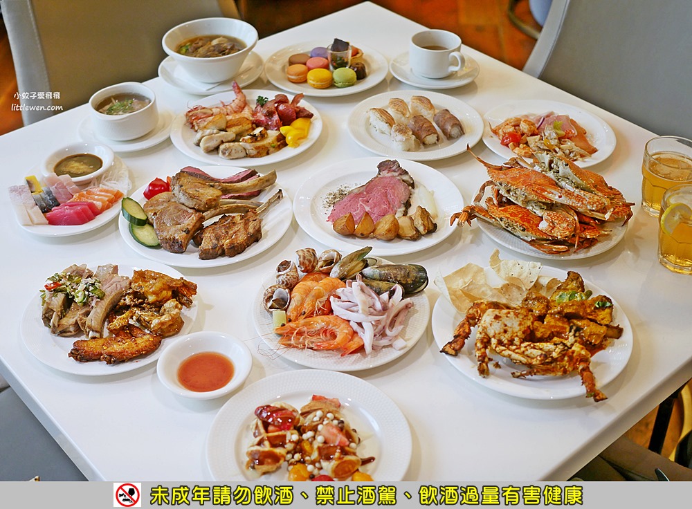 台北美福大飯店彩匯自助餐吃到飽，和牛、印度料理、甜點強大