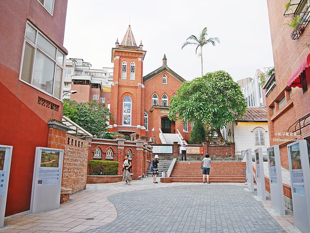 淡水景點淡水禮拜堂、滬尾偕醫館，馬偕牧師所建立的教會及台灣第一間西醫院