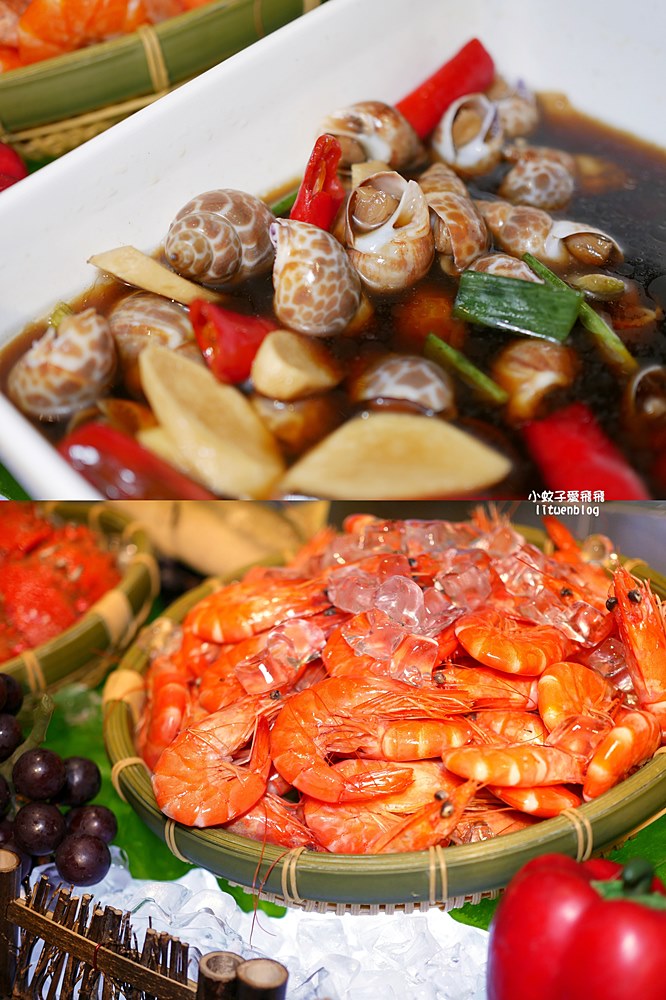 桃園福容A8「田園咖啡廳」叻沙帝王蟹湯煎干貝&泰式料理吃到飽