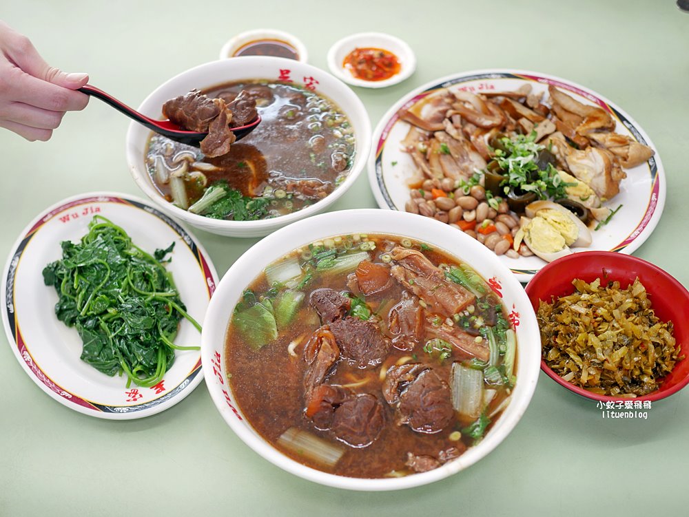 北投美食「吳家牛肉麵」北投三大牛肉麵巨頭之一濃郁重口味