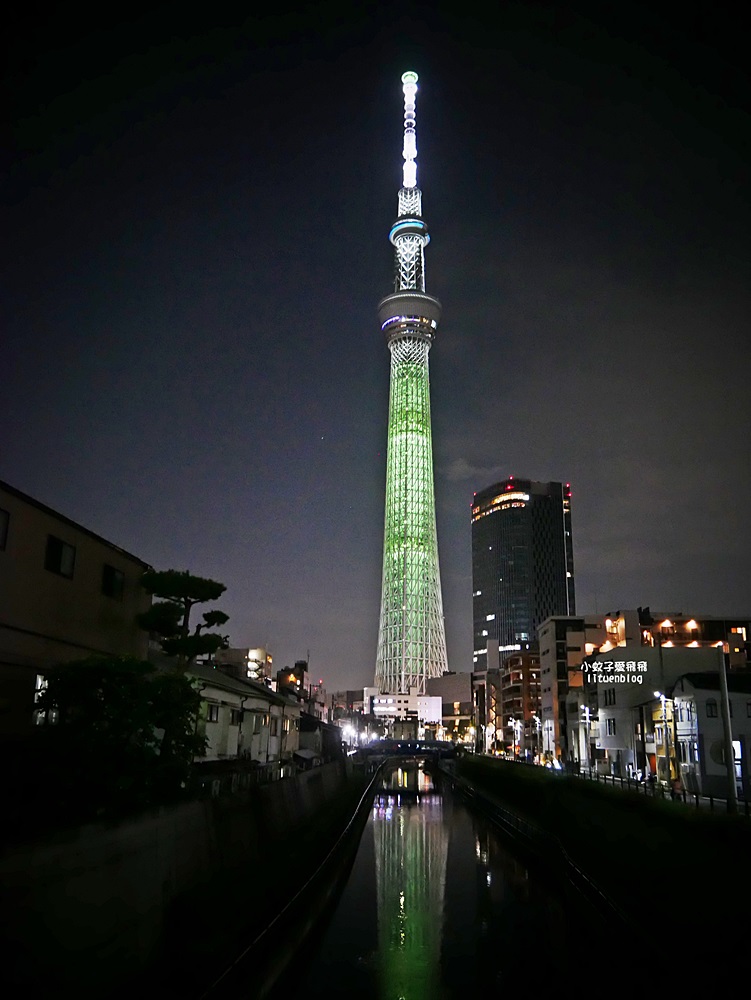 拍出晴空塔絕美倒影～西十間橋、十間橋、柳島步道橋交通路線指引