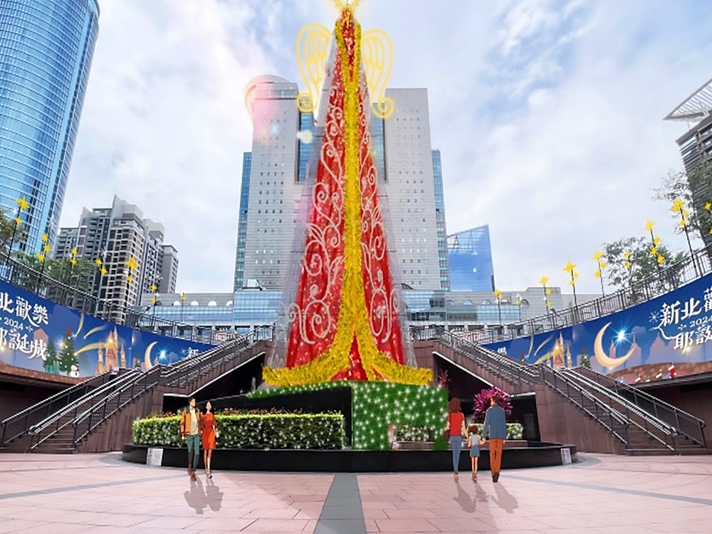 2024新北耶誕城開跑了！8層樓高LED魔幻之城堡，周邊美食住宿精選
