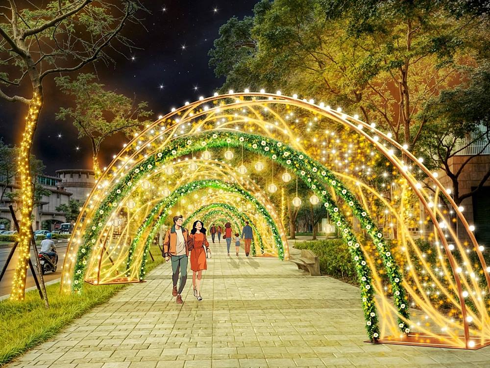 2024新北耶誕城開跑了！8層樓高LED魔幻之城堡，周邊美食住宿精選