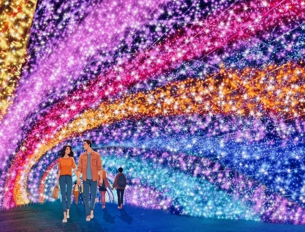 2024新北耶誕城開跑了！8層樓高LED魔幻之城堡，周邊美食住宿精選