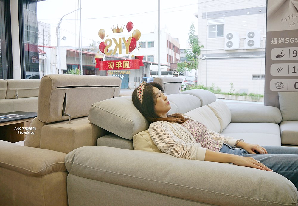 高雄沙發推薦「YKS沙發」高雄展示體驗館，貓抓布專家超多美款客製服務