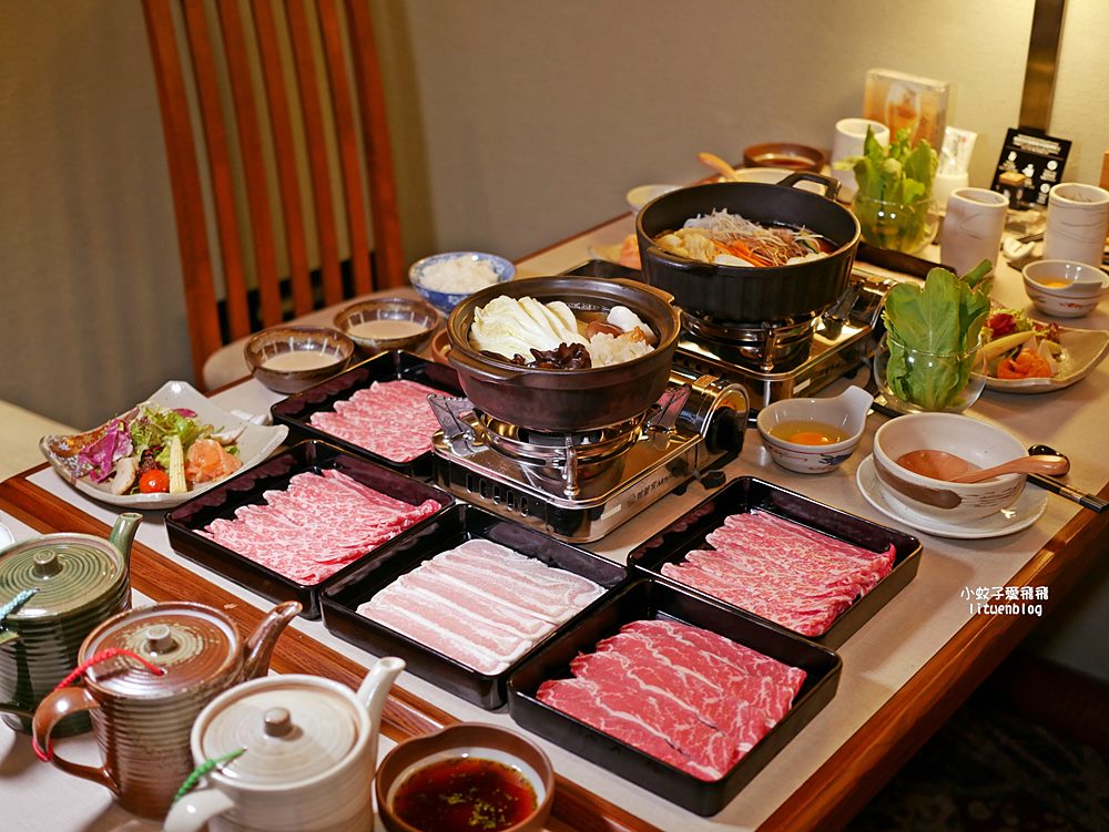 台北喜來登「桃山日本料理」壽喜燒高檔肉品美國安格斯小牛排、松阪豬吃到飽 @小蚊子愛飛飛 litwenblog
