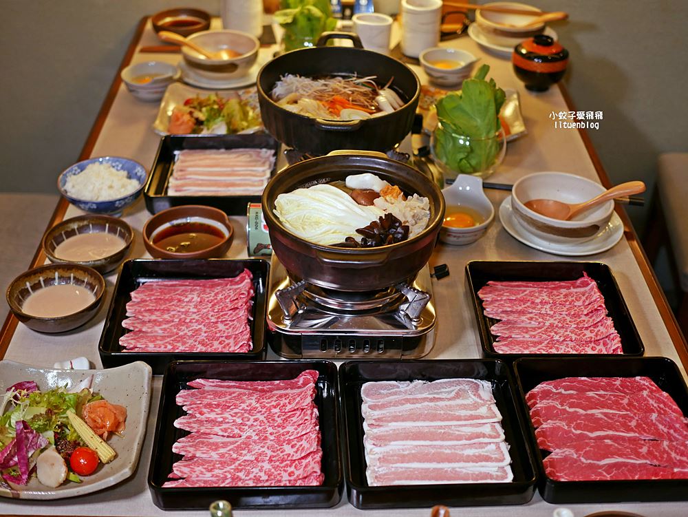 台北喜來登「桃山日本料理」壽喜燒高檔肉品美國安格斯小牛排、松阪豬吃到飽