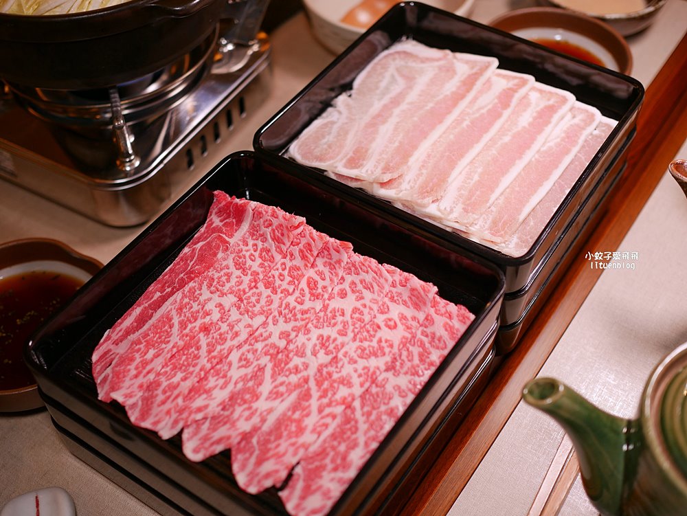 台北喜來登「桃山日本料理」壽喜燒高檔肉品美國安格斯小牛排、松阪豬吃到飽