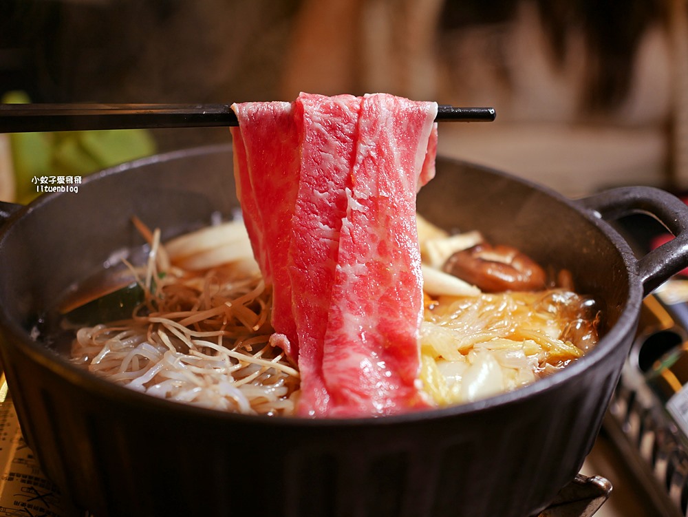 台北喜來登「桃山日本料理」壽喜燒高檔肉品美國安格斯小牛排、松阪豬吃到飽