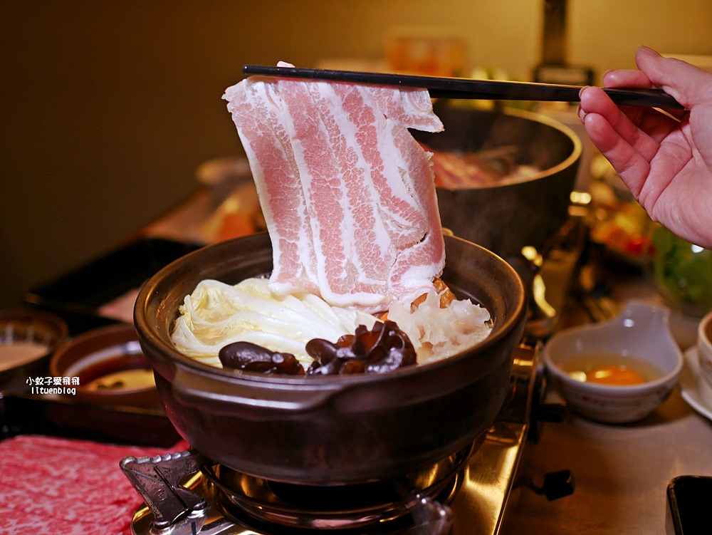 台北喜來登「桃山日本料理」壽喜燒高檔肉品美國安格斯小牛排、松阪豬吃到飽