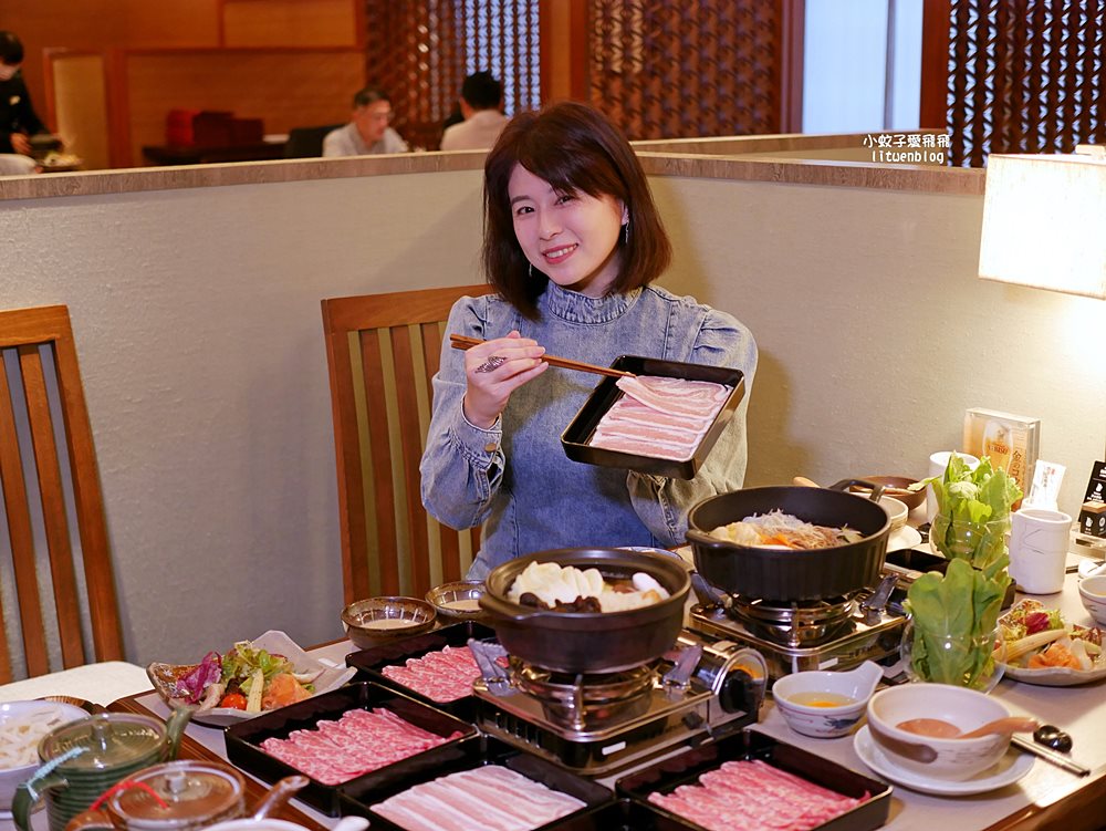 台北喜來登「桃山日本料理」壽喜燒高檔肉品美國安格斯小牛排、松阪豬吃到飽