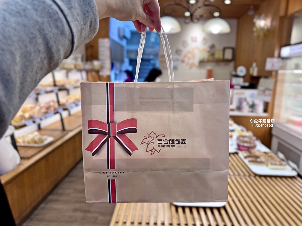 士林美食「百合麵包園」士林伴手禮超人氣起酥蛋糕