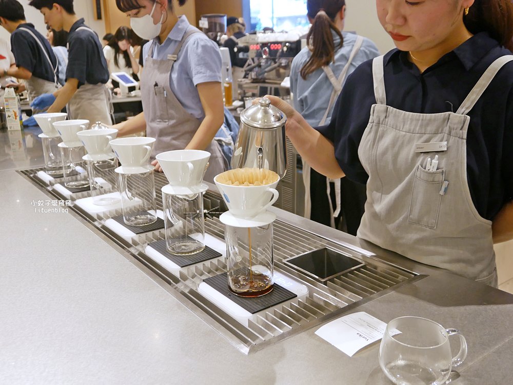 東京新宿藍瓶咖啡NEWoMan百貨內，逛累了喝一杯續命