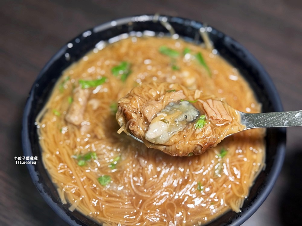 六張犁美食「樂業麵線」台北必吃麵線滷大腸特別驚豔