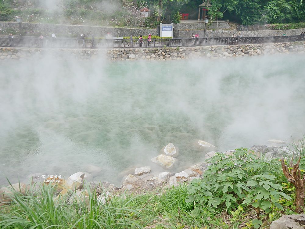 北投景點「地熱谷」青磺泉熱騰騰硫磺煙霧景色太仙