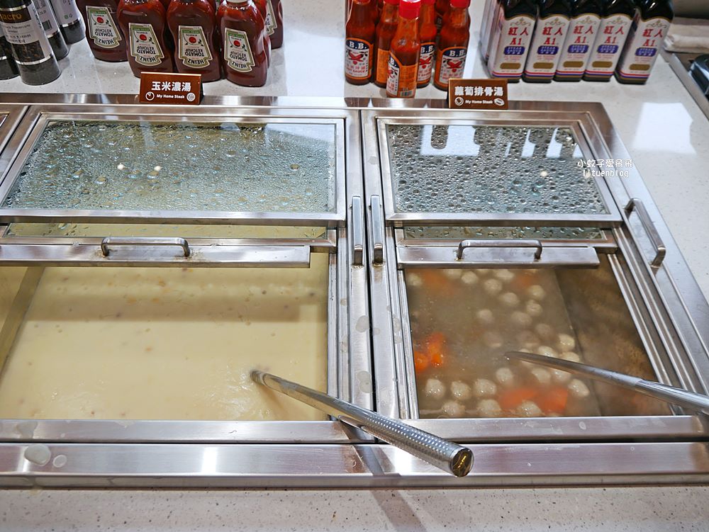 板橋美食「我家牛排板橋遠科店」390元自助吧吃到飽多達百道料理
