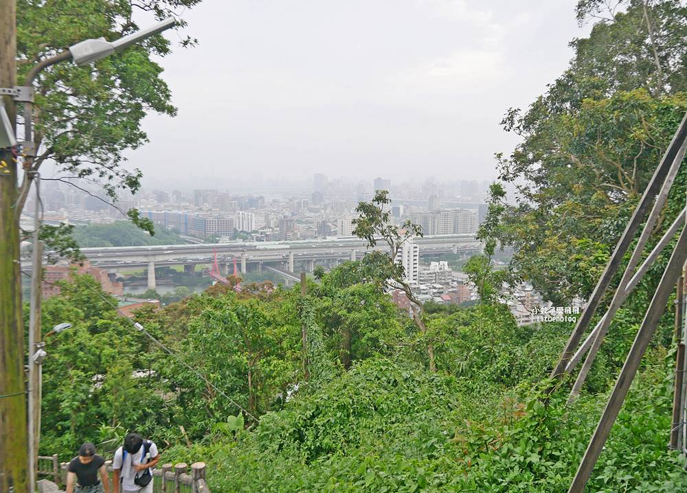 「劍潭山步道北眼平台」觀飛機起降台北101陽明山觀音山白天夜景都很美 「劍潭山步道北眼平台」觀飛機起降台北101陽明山觀音山白天夜景都很美
