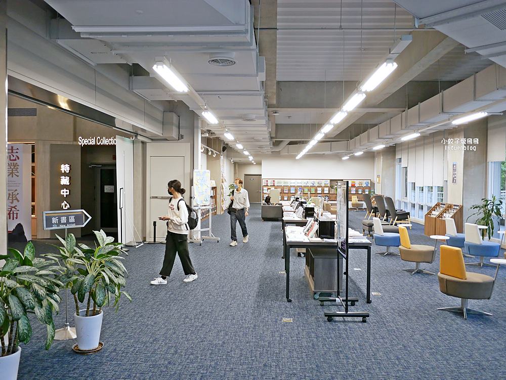 政治大學「達賢圖書館」湖濱山景校園&超絕美圖書館