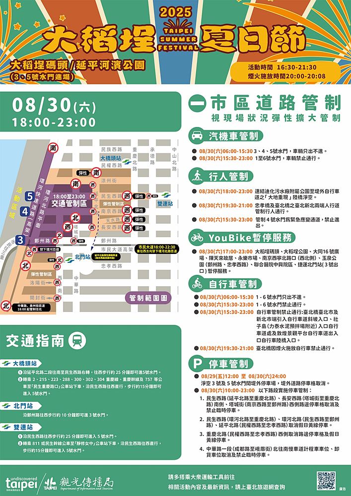 2025大稻埕煙火「三重忠孝碼頭」絕佳的拍攝美照觀賞景點
