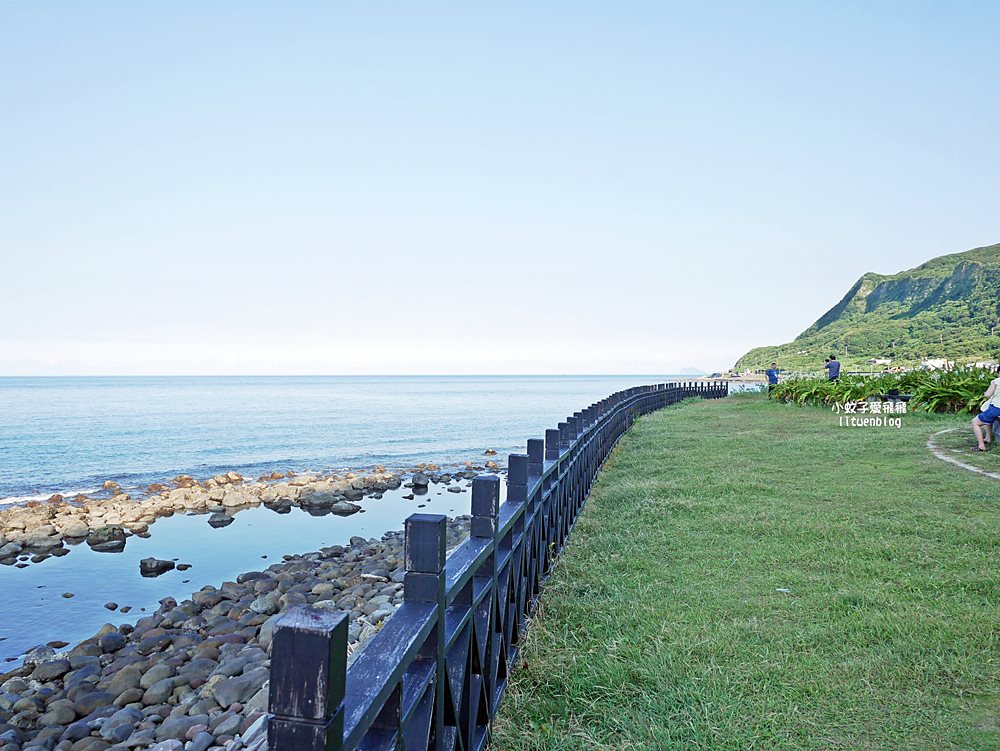 石門「金點草里驛棧」草里漁港地中海風格海景咖啡廳