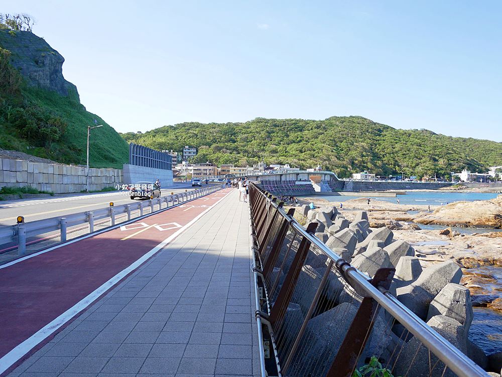 望海巷跨海景觀橋、八斗子車站北台灣最美的跨海自行車步道與鐵道