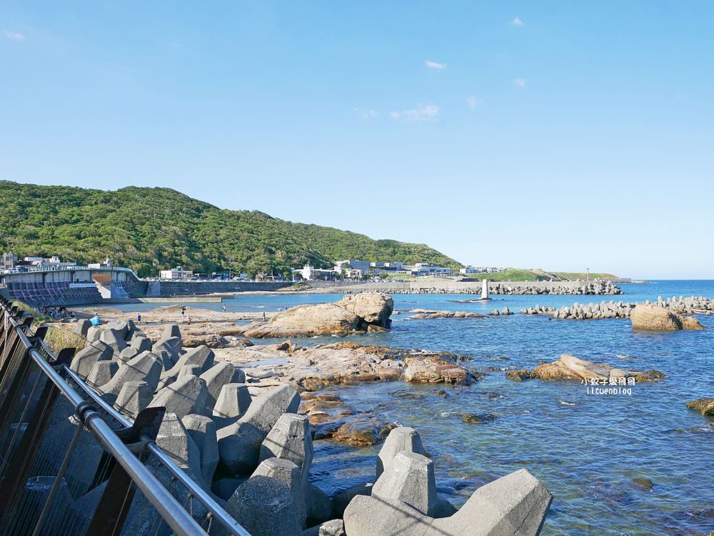 望海巷跨海景觀橋、八斗子車站北台灣最美的跨海自行車步道與鐵道