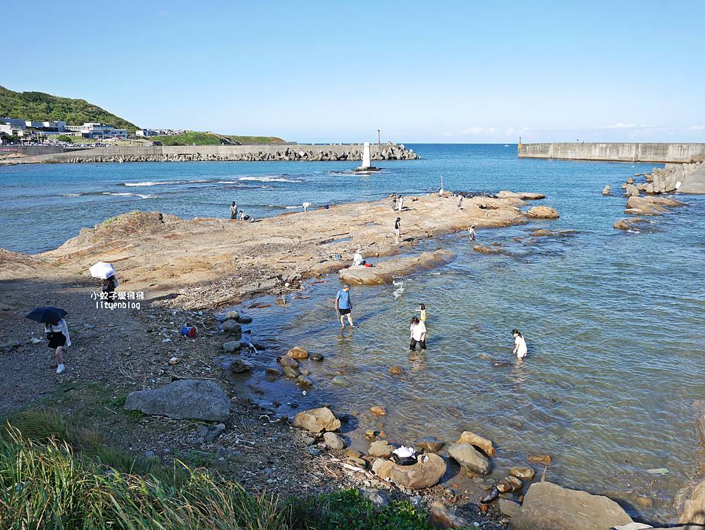 望海巷跨海景觀橋、八斗子車站北台灣最美的跨海自行車步道與鐵道