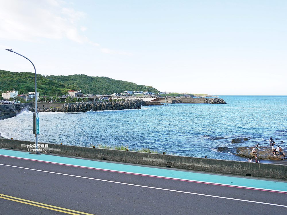 望海巷跨海景觀橋、八斗子車站北台灣最美的跨海自行車步道與鐵道