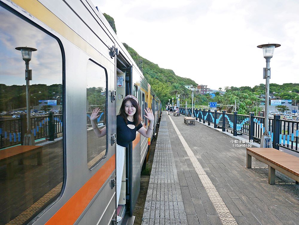 望海巷跨海景觀橋、八斗子車站北台灣最美的跨海自行車步道與鐵道
