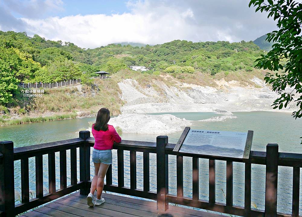 北投免費溫泉泡腳「硫磺谷遊憩區｜硫磺谷步道」牛奶湯泡腳池，曾是原住民口中的女巫之地