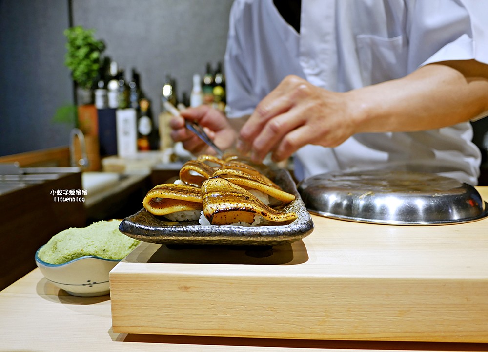 內湖湖光市場「仁壽司」無菜單板前壽司料理，無菜單板前壽司料理都是主顧客