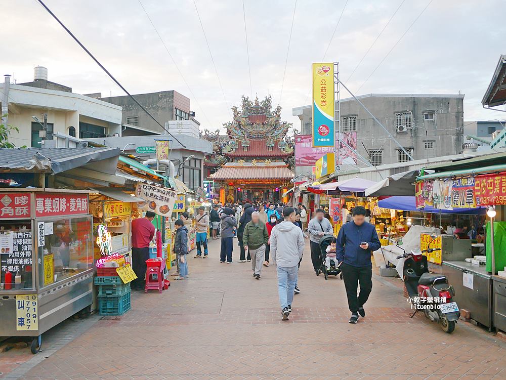 苗栗景點「白沙屯拱天宮」最有個性的媽祖，粉紅超跑的魅力與在地美食小吃