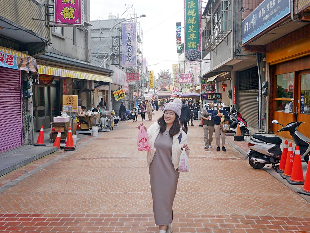 白沙屯美食「李記白沙屯肉餅」古早味糕餅手工製作現烤現賣