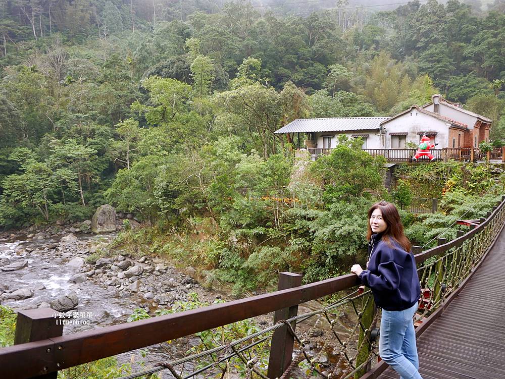 三峽美食「正德居」紅磚古厝、吊橋溪流山嵐，隱世感滿滿