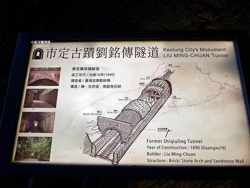 基隆新景點「劉銘傳隧道」重現台灣第一條清代鐵路隧道，獅球嶺砲台俯瞰街市基隆嶼