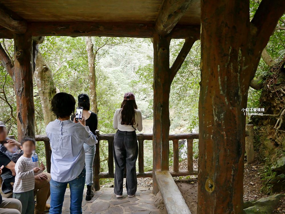 三峽景點「滿月圓國家森林遊樂區」滿月圓瀑布&彩虹乍現處女瀑布，柳杉林生態豐富放鬆養心