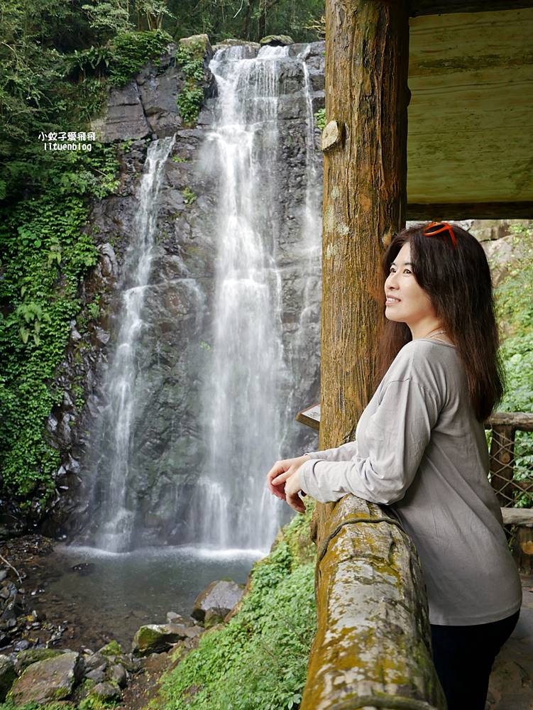 三峽景點「滿月圓國家森林遊樂區」滿月圓瀑布&彩虹乍現處女瀑布，柳杉林生態豐富放鬆養心