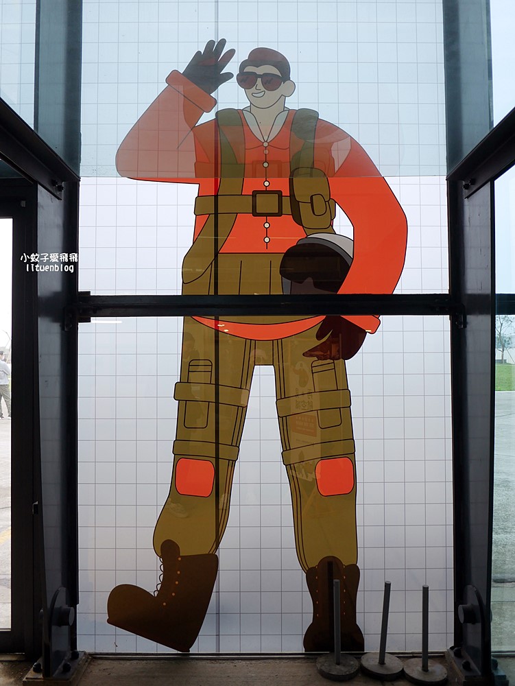 桃園景點免費參觀「航空城博物館園區05警戒區」黑貓中隊傳奇F-104G星式戰鬥機大揭密