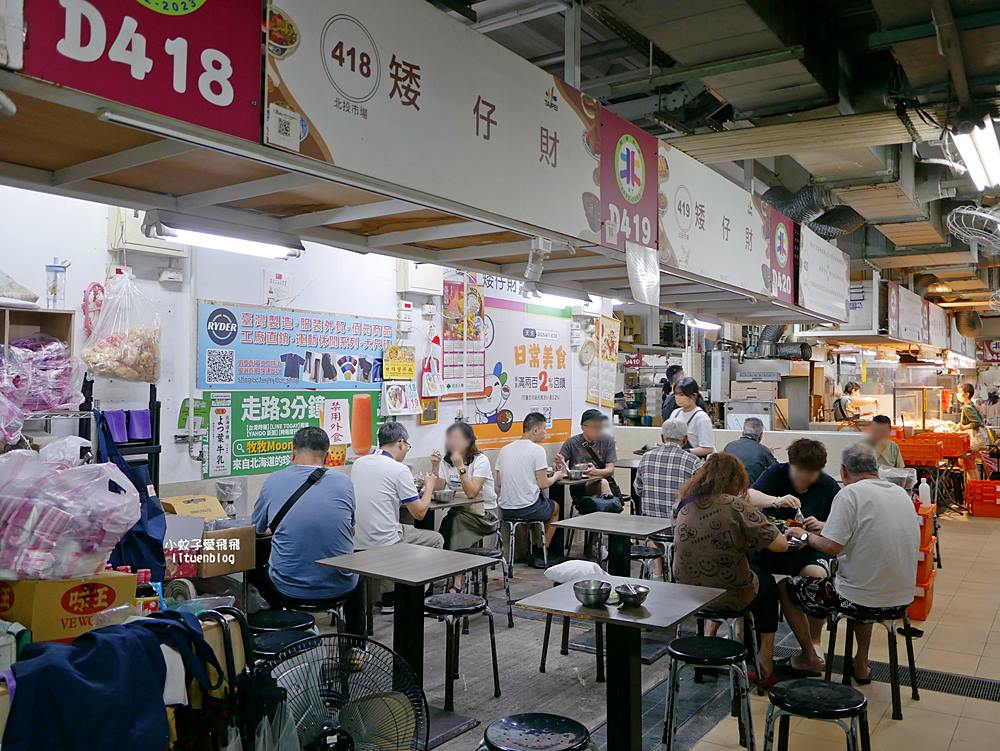 北投市場美食「矮仔財滷肉飯」近半世紀滋味，北投最夯黑金滷肉飯