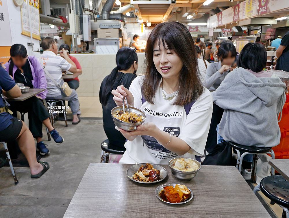 北投市場美食「矮仔財滷肉飯」近半世紀滋味，北投最夯黑金滷肉飯
