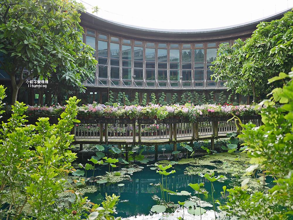 花博新生園區「天使生活館」咖啡甜點隱藏版莫內天井花園 花博新生園區「天使生活館」咖啡甜點隱藏版莫內天井花園