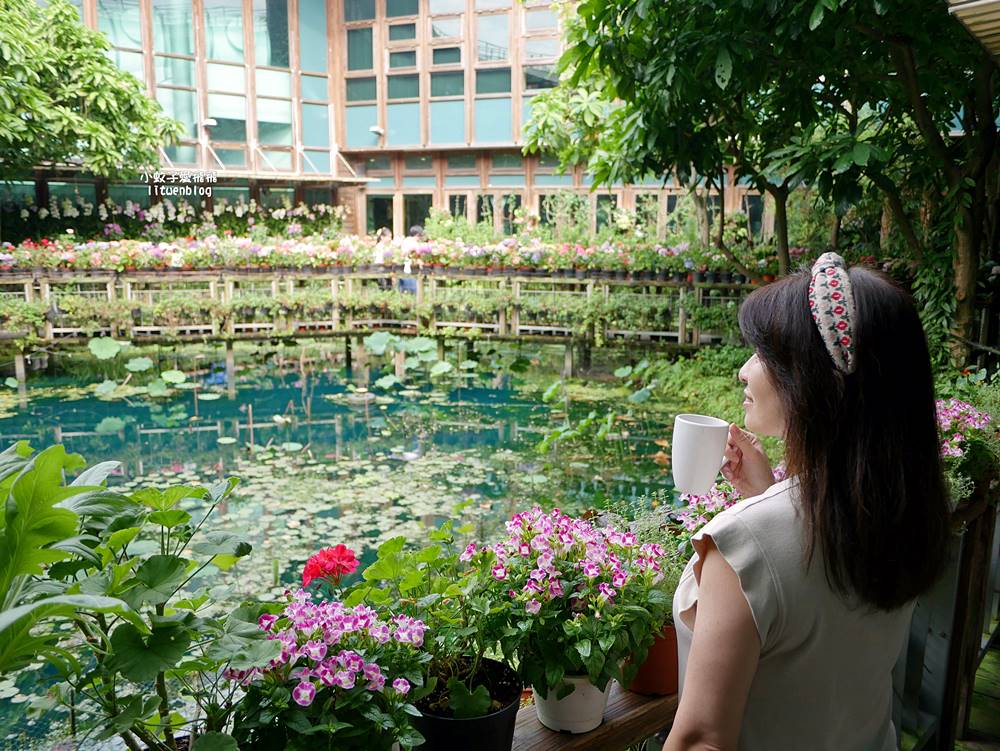 花博新生園區「天使生活館」咖啡甜點隱藏版莫內天井花園 花博新生園區「天使生活館」咖啡甜點隱藏版莫內天井花園