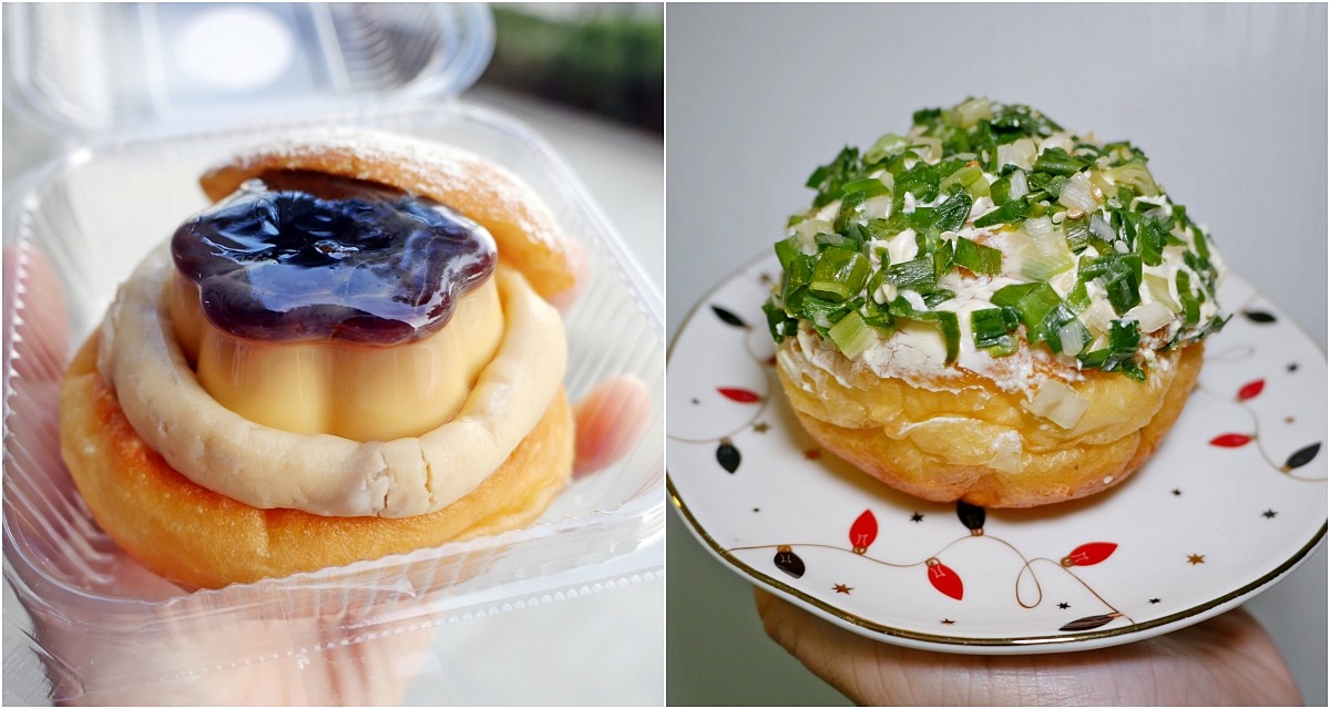 鶯歌美食「凱炸麵包專門店」混合歐式甜麵糰+布里歐麵包口味超過20種，三鶯線鶯桃福德站