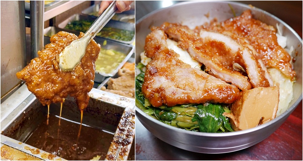 即時熱門文章：鶯歌美食「忠孝排骨飯」懷舊系炸排骨浸滷汁，三鶯線鶯桃福德站
